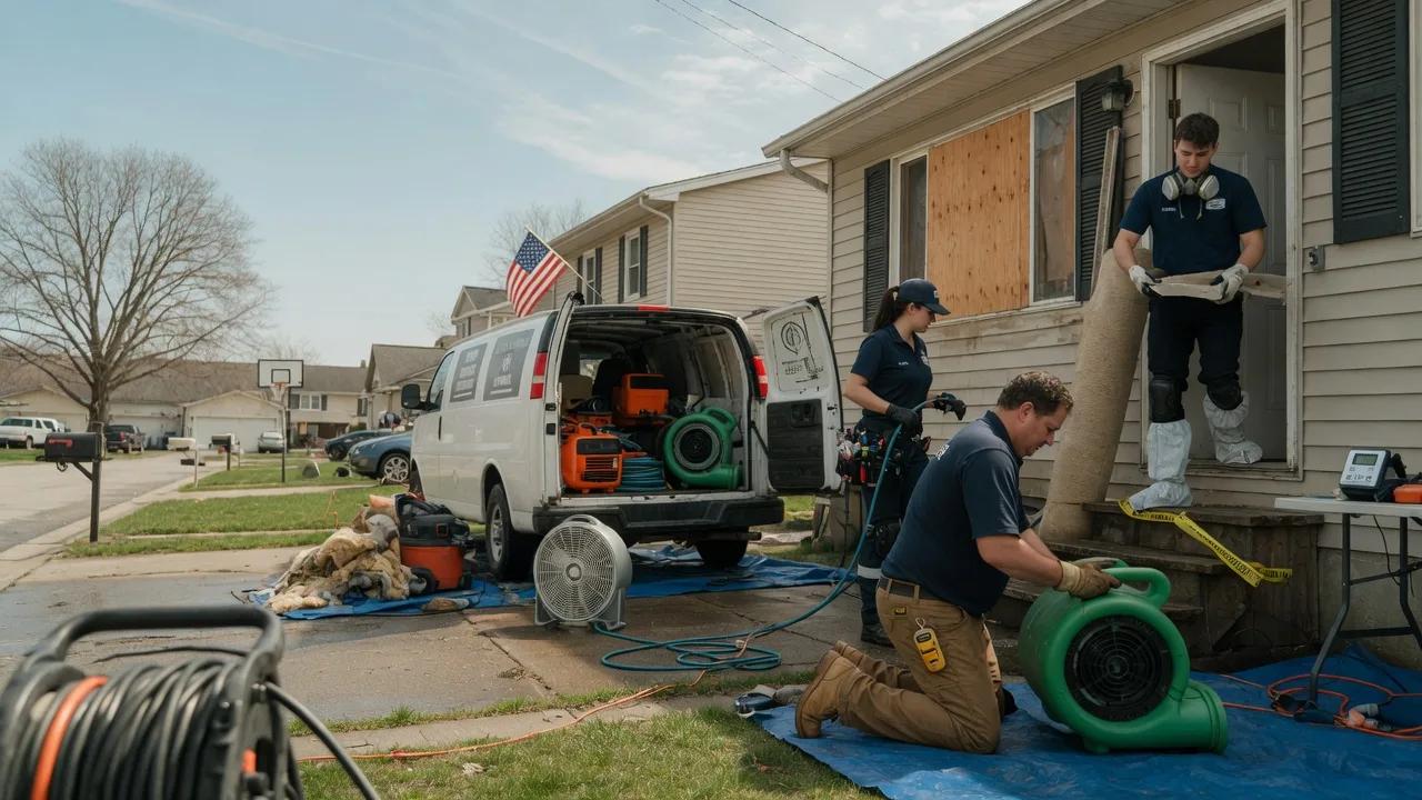 Water Damage Restoration in Pattison, TX near me